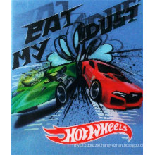 Design Cars3d Zooming Effect Sticker Card